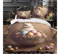 Ali d'aquila spiegate Set Di Copripiumino Set di biancheria da letto 3 Pezzi microfibra stampa di 3D cerniera nascosta con federa Natura selvaggia copripiumino for coppie e adulti King（220x240cm）