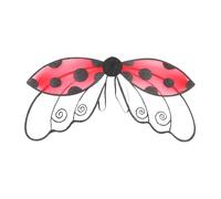 Ali di coccinella per ragazze, ragazzi, uomini, donne, Halloween, costume da coccinella, ali da fata, per Halloween, feste in maschera e carnevale (senza fascia)