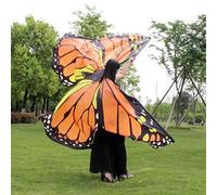 Ali di Danza di Ventre Costume da Ballo con Scialle a per Ragazze