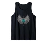 Ali di spada celtica vichingo nordic warrior mitologia Canotta