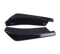 Ali Estensione Minigonna Laterale Estensione della gonna laterale Striscia universale paraurti anteriore posteriore Spoiler labbra Diffusore Splitter Protezione antigraffio(Nero)