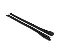 Ali Estensione Minigonna Laterale Per Elantra 2013 2014 2015 2016 2017 2018 2019 6pcs Auto Gonna Lato Estensione Splitter Grembiule Corpo Lip Splitter Winglet(Nero opaco)