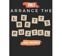 Ali Ex Arrange The Letter Puzzel Vol1 +900 words (Tascabile)