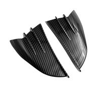 Ali Moto Per Z400 Z650 Z800 Z750 Z900 Z1000 Z1000SX Z300 Z900RS Moto Universale Imbottiture Winglet Aerodinamico Ala Kit Spoiler Alette Moto(Glossy Carbon)