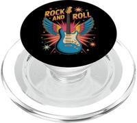 Ali per chitarra elettrica retrò vintage anni '80 Rock & Roll Music PopSockets PopGrip per MagSafe
