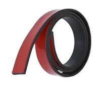 ALI2 Striscia Adesiva 25 mm × 3 mm × 3 m, Guarnizione in Gomma Antiscivolo, Rullo, Tappetino in Neoprene, Piastra, Guarnizione Piatta