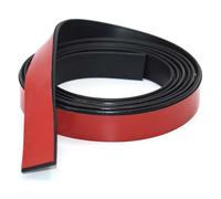 ALI2 Striscia di gomma adesiva 25 mm × 2 mm × 3 m, guarnizione in gomma, antiscivolo, rullo in gomma, tappetino in neoprene, piastra in gomma, guarnizione piatta in gomma (25 mm × 2 mm × 3 m)