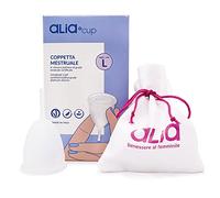 ALIA CUP Coppetta Mestruale Morbida Riutilizzabile 100% Made In Italy Coppa Mestruale In Silicone Platinico Grado Medicale Certificato Taglia L