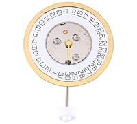 Aliaga Accessori Orologio Movimento al Quarzo 6 Gioielli per Orologio Movimento ISA 220 Data una Le 3 in Punto Sostituzione Movimento Singolo Calendario, Come mostrato