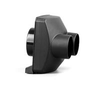 Aliaga Copertura per tubo di scarico da 75 mm, adatta per riscaldatore di parcheggio, camion, barca, auto, copertura per bocchetta dell'aria, 1 foro a 2 fori, ricambio