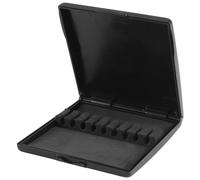 Aliaga Custodia per ance per clarinetto, custodia per clarinetto basso, sassofono tenore/baritono con slot per 9 ance