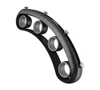 Aliaga Espansione Delle per Chitarra Finger Force Span Strumento per Esercitarsi, Accessori per il di Velocità Delle per Pianoforte Basso Nero