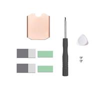 Aliaga M.2 2230 SSD Dissipatore di calore M2 NVMe Disco rigido a stato solido Radiatore in rame per 2230 SSD Dissipatore di calore Console di gioco Pad termico, un durevole facile da installare facile