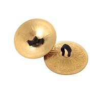 Aliaga Piatti da Dito, Piatti da Zills per Danza del Ventre con Fascia, Strumento Musicale A Percussione per Bambini, Coppia di Adulti