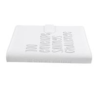 Aliaga Raccoglitore per sfide con 100 buste, facile da usare, colore: bianco