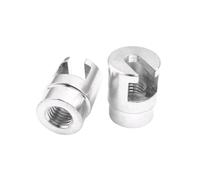 Aliaga Universale Auto Dent Lifter Estrattore M10 Slide Hammer Dent Puller Strumenti di Riparazione Tirando Tab Adapter 2Pc Facile da Usare