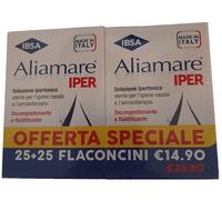 IBSA Aliamare - Iper Soluzione Ipertonica, 25 + 25 flaconcini da 5ml