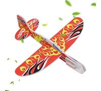 Aliante in Schiuma | Aerei in Schiuma per 10 Pezzi | Giocattolo portatile Modello di Elicottero e aereo da costruire per Estate Giardino Esterno Classe Festa Interni