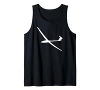 Aliante Pilota Soaring Aereo Sailplane Aviazione Canotta