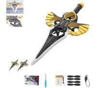 Aliante radiocomandato Flying Sword, spada volante a distanza, acrobazie a 360 gradi, controllo a 3 velocità,spada volante con controllo a 3 velocità, drone Flying Sword, for adolescenti e adulti(Yell