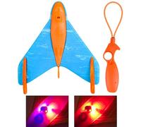 Alianti Alianti per Les, Aereo Giocattoli catapulti interattivi con Suono e Luce | Gioco di Gioco in Famiglia Giocattoli Volanti, Aereo Modello Giocattoli Sportivi per il Compleanno di Vacanza