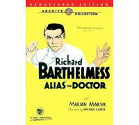 Alias Il Dottore DVD (1932) - Marian Marsh, Norman Foster, Adrienne Dore