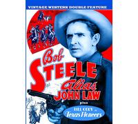Alias John Law (1935) / Texas Pioneers (1932) (DVD) Bill Cody Bob Steele