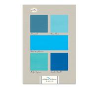 Alibabette Editions Paris Bleus N12: All Blues - French Colour Chart