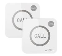 ALIBELL Pulsante di chiamata di allarme antipanico pulsante di allarme remoto sirena stroboscopica allarme allarme di emergenza pulsante antipanico per casa/negozio/fabbrica/scuola pulsanti di
