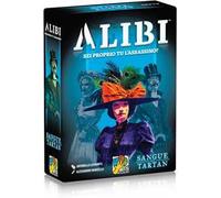 Alibi - Sangue sul Tartan - Gioco Deduttivo Competitivo per Adulti e Ragazzi dai 14 Anni - 5-6+ Giocatori - Durata 60min - Edizione Italiana