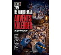ALIBI-X - Zoek de Moordenaar Adventskalender: 24 dagen aanwijzingen & puzzels oplossen, één moord, een dorp vol verdachten | Kerst cadeau countdown moordmysterie-puzzelboek voor volwassenen en tieners