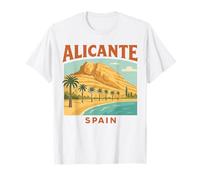 Alicante Spagna Costa Blanca Maglietta