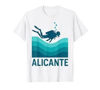 Alicante Spagna Costa Blanca Spagnolo Estate Maglietta