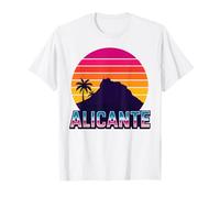 Alicante Spagna Costa Blanca Spagnolo Estate Maglietta