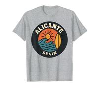 Alicante Spagna Costa Blanca Spagnolo Estate Maglietta