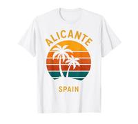 Alicante Spagna Costa Blanca Spagnolo Estate Maglietta
