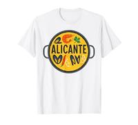 Alicante Spagna Costa Blanca Spagnolo Estate Maglietta