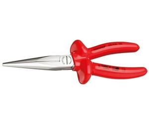 Alicate boca semiredonda VDE con aislamiento de inmersión