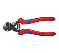 Alicate di taglio KNIPEX 95 62 160 160 mm impugnatura rossa nera