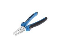 GEDORE Pinza Universale Professionale, Pinza Universale Multifunzione, Taglienti Lunghi, Impugnatura Bicomponente, Modello europeo, Lunga 180 mm, 8245-180 JC