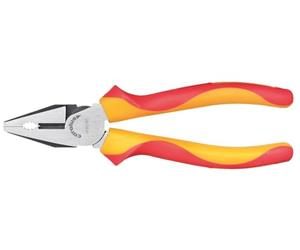 Alicate universal VDE L 180 mm, mango de 2 componentes