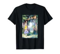 Alice 1915 Stregatto Albero - Vintage Silent Film Art Maglietta
