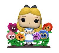 Funko Pop Disney Alice nelle Meraviglie Country anni '70 Alice con fiori - Figura in vinile - Altezza 9,5 cm circa.