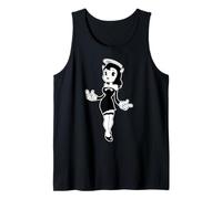 Alice Angelo gotico Angelo inviato dall'alto Vintage Cartoon Canotta