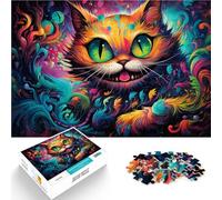 Alice Cat - Puzzle da 1000 pezzi, per adulti, giochi divertenti per tutta la famiglia, attività a casa, regalo di compleanno, regalo di viaggio, per bambini dai 14 anni, 26 x 38 cm