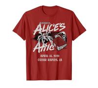 Alice Cooper 2026 Tour Cedar Rapids Maglietta