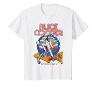 Alice Cooper - America 73 Maglietta, Bambini, Bianco, 4 Anni