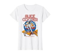 Alice Cooper - America 73 Maglietta, Donna, Bianco, XXL
