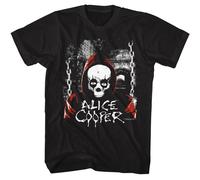 Alice Cooper - con Cappuccio Teschio - American Classici - Solid Adulto Nero