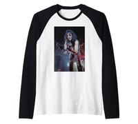 Alice Cooper dal vivo sul palco Hey Stoopid Tour Wembley 1991 Maglia con Maniche Raglan